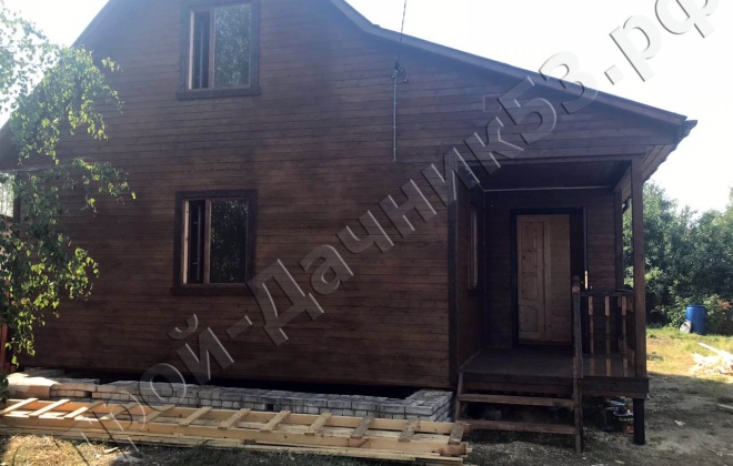 3 Каркасно-щитовой дом Д-2, 6×8,75 м², Московская область, Раменский район, деревня Ганусово (9)